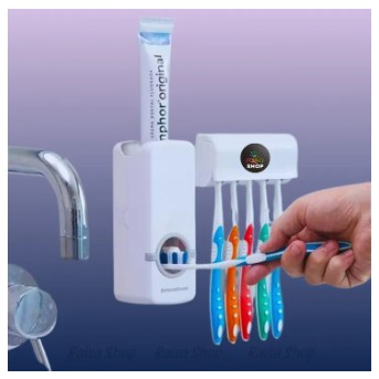 Automatic Toothpaste Dispenser & Brush